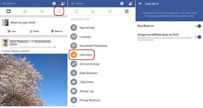 Cara menghemat kuota data saat memakai aplikasi Facebook di Android (Sumber: Android Pit)