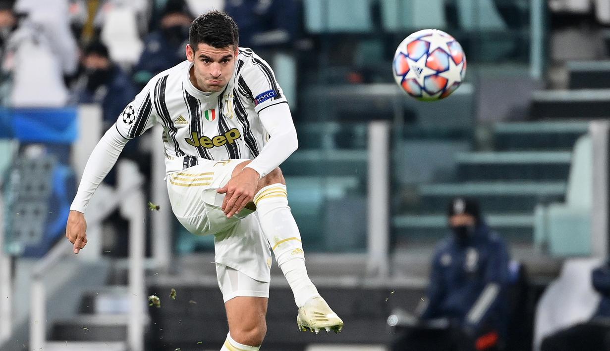 6. Alvaro Morata (56 juta euro) - Pemain asal Spanyol ini resmi bergabung dengan Atletico Madrid pada bursa musim panas dengan nilai transfer mencapai 56 juta euro. Namun Alvaro Morata kembali dilepas Atletico Madrid ke Juventus dengan status pinjaman. (AFP/Vincenzo Pinto)