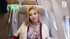 Menggunakan bahasa Indonesia, salah satu member Girls Generation atau SNSD mengucapkan belasungkawa atas musibah tsunami Selat Sunda.
