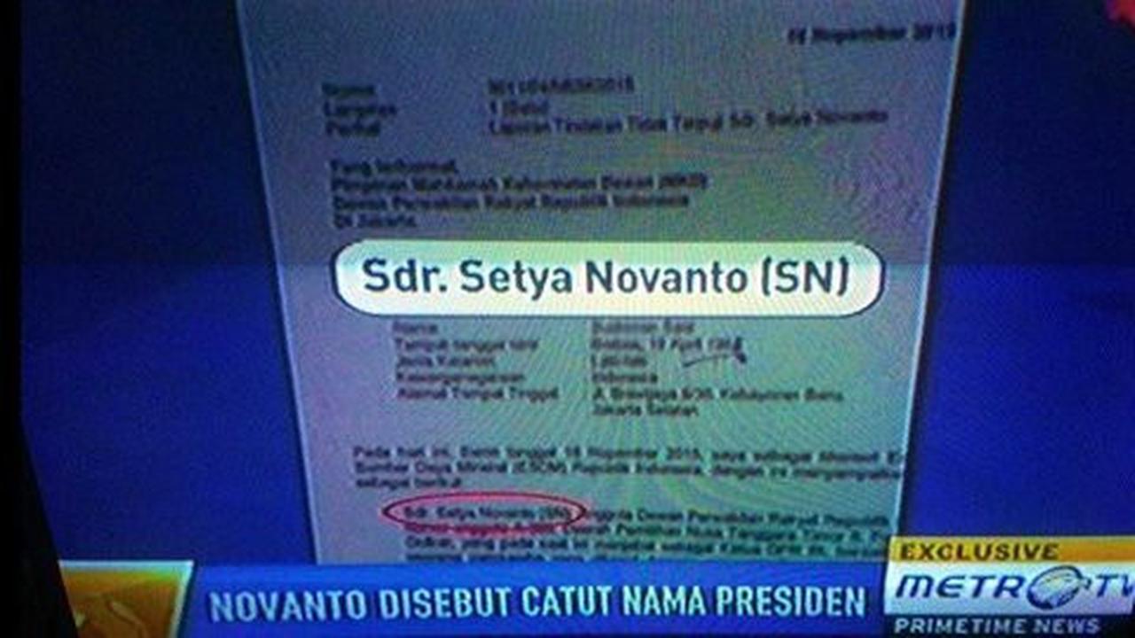 Sudirman Said akui Setya Novanto si pencatut nama Presiden Jokowi