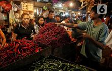 Update Harga Pangan: Cabai Rawit Merah Rp104.050 per Kg, Daging Ayam Ras Rp43.450 per Kg