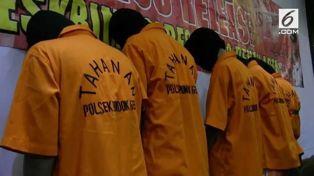 VIDEO: Pengeroyok Polisi di Bekasi Ditangkap