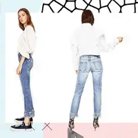 Deretan celana jeans yang lagi diskon. (Image: zara.com. DI: Muhammad Iqbal Nurfajri)