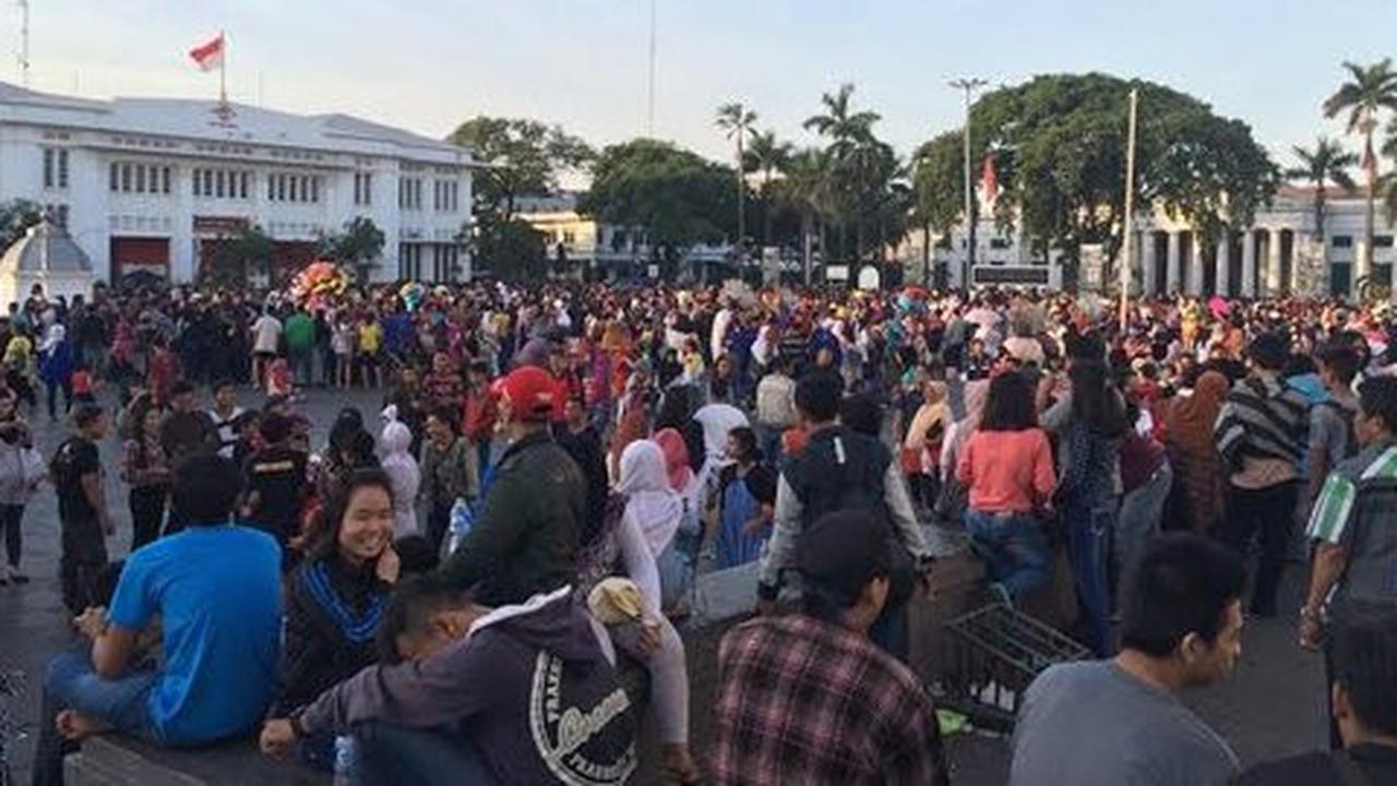 Lebaran, juru parkir di Kota Tua raih untung 5X lipat