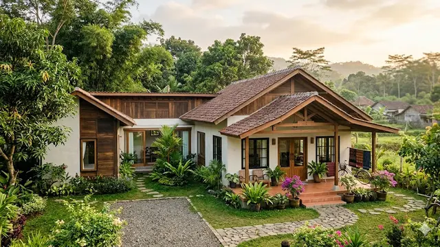 Model Rumah Sederhana di Desa