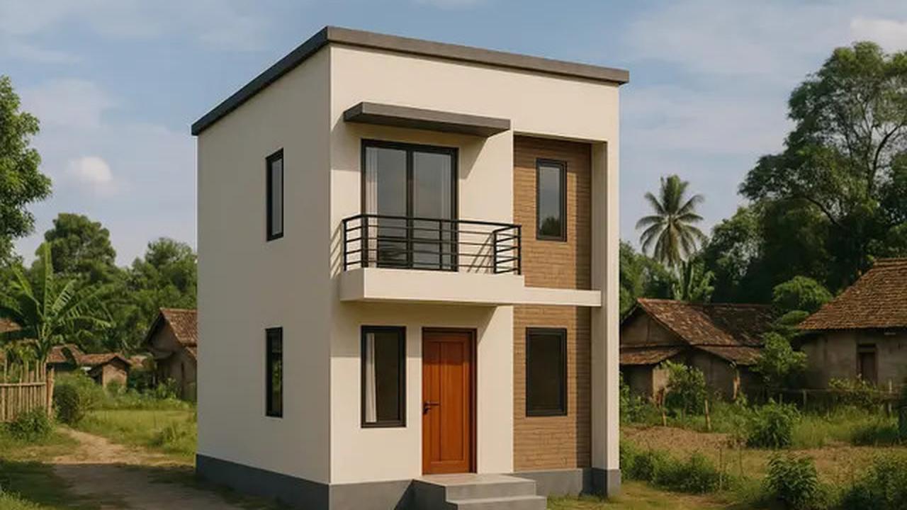 8 Model Rumah 6x9 di Kampung 2 Lantai yang Tampak Mewah Tapi Murah, Cocok untuk Keluarga Modern