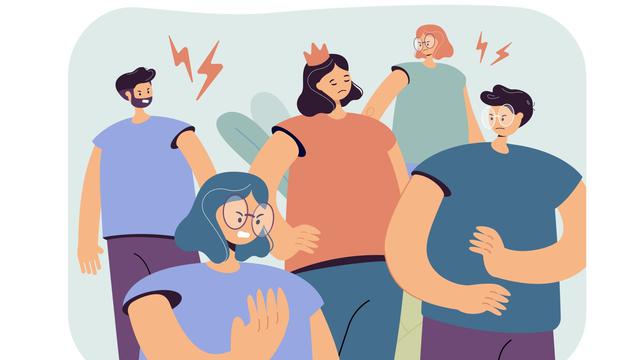 Ilustrasi orang tak tahu diri