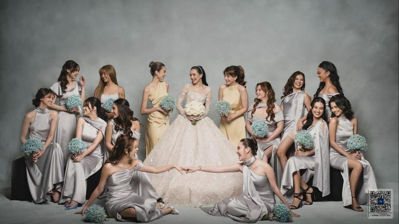 Cantik-Cantik Semua, Potret Beby Tsabina Bareng Bridesmaid di Pernikahannya Sukses Buat Netizen Terpana