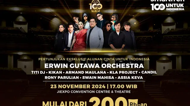 Konser Smartfren Malam 100 Cinta
