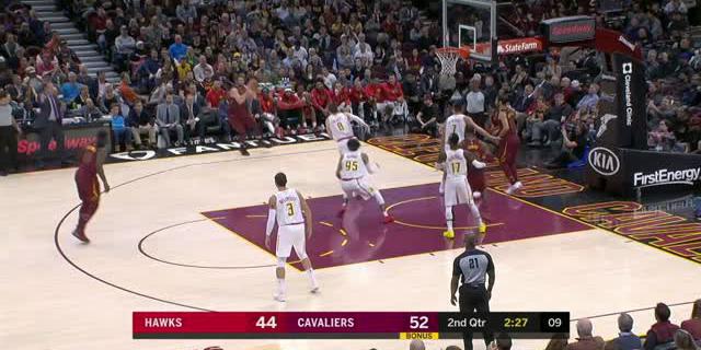 VIDEO : GAME RECAP NBA 2017-2018, Cavaliers 123 vs Hawks 114