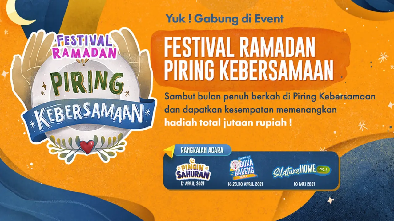KLY siap persembahkan  program Piring Kebersamaan dalam Festival Ramadan 2021