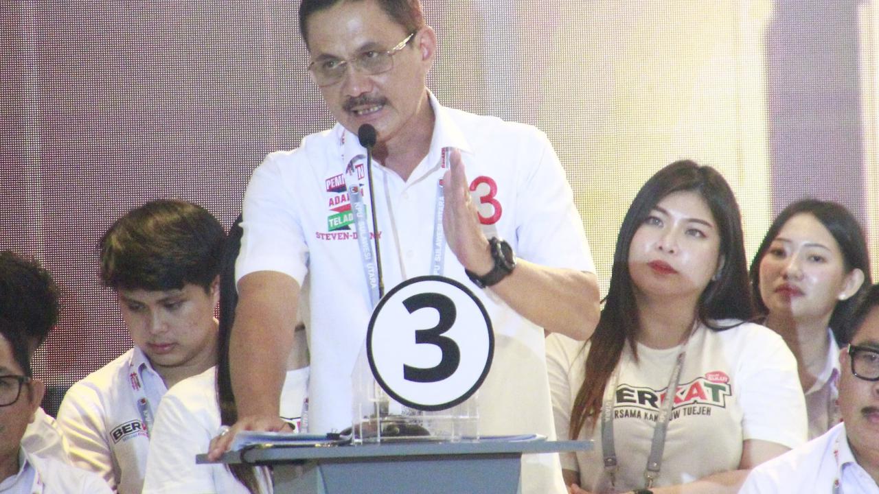 Steven Kandouw dan Alfred Denny Tuejeh Saat Debat Ketiga Pilgub Sulut