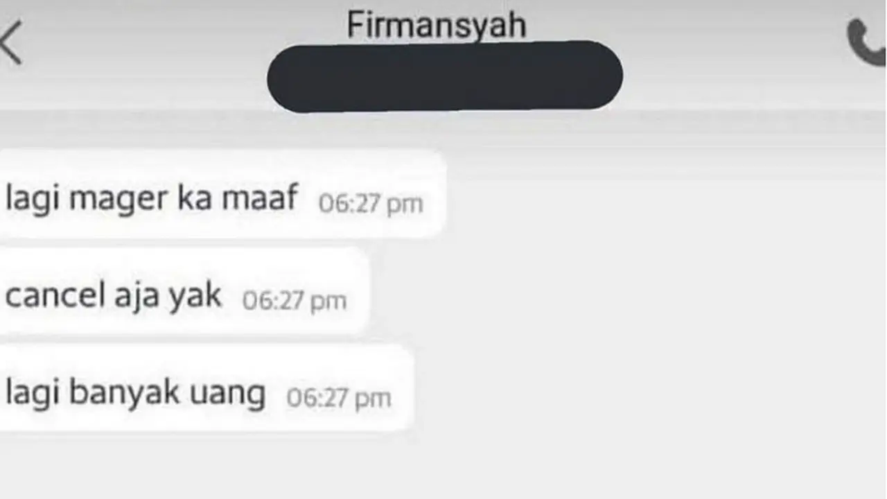 8 Chat Kocak Cara Driver Ojekol Batalkan Pesanan