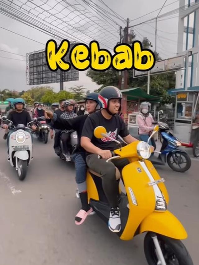 Chacha Frederica ngabuburit bersama suami (Instagram/chafrederica)