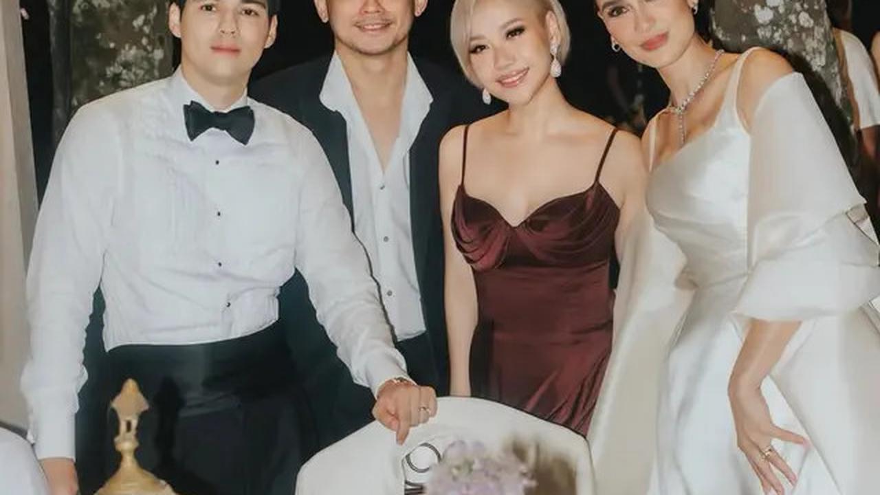 6 Potret BCL Kondangan Maxime Bouttier dan Luna Maya di Bali, Nyanyi Lagu Film Jumbo untuk Mempelai