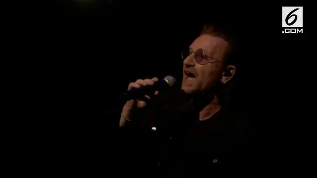 Bono U2 sempat kehilangan suaranya saat sedang menggelar konser di Berlin, Jerman.