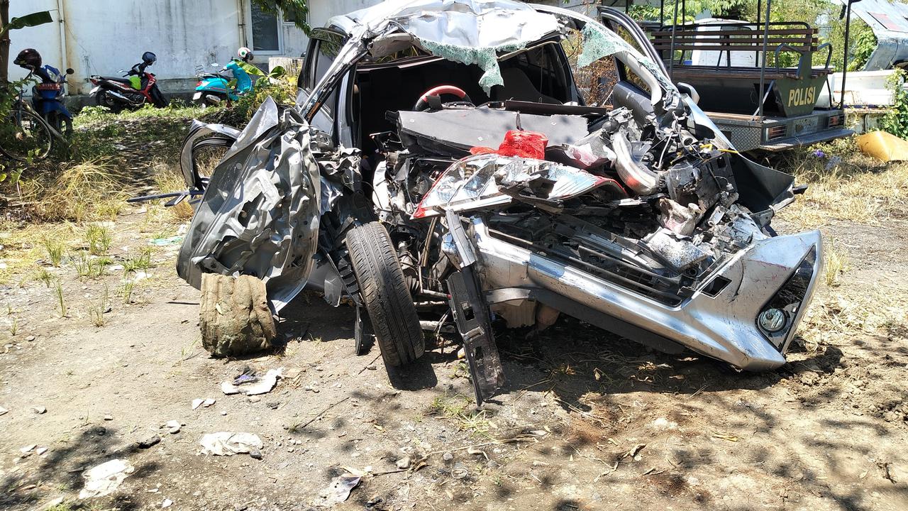 Kecelakaan Maut di Tol Tegal saat Arus Mudik, Calya Tabrak Bus Hingga Empat Orang Meninggal