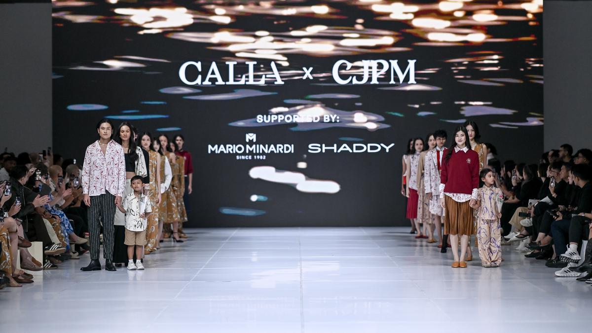 Intepretasi Romansa Chicco Jerikho dan Putri Marino Lewat Koleksi Busana CALLA X CJPM di Jakarta Fashion Week 2026