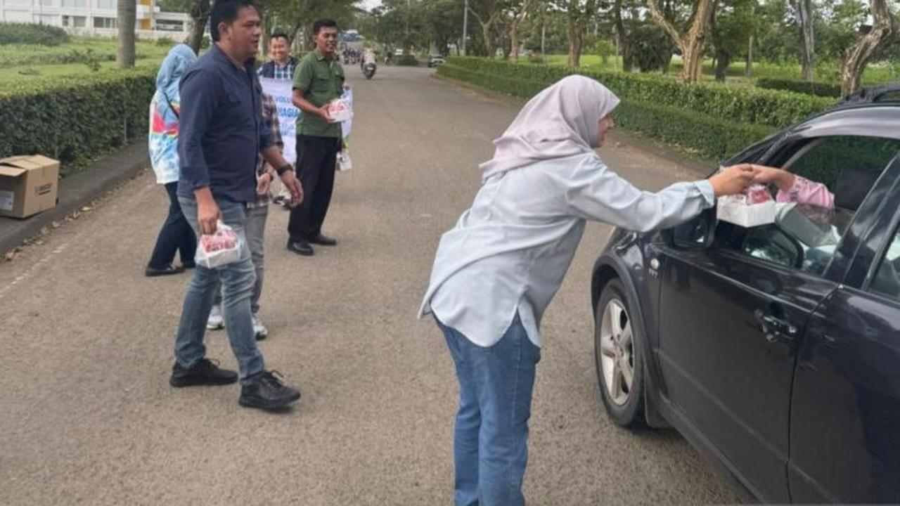 BPJS Ketenagakerjaan Delta Mas Gelar Aksi Karyawan Relawan, Bagikan Iftar di Bulan Suci Ramadhan