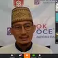Sandiaga Uno menjadi narasumber dalam Webinar The Series Fakultas Ekonomi dan Bisnis Islam Universitas Islam Negeri (UIN) Sunan Kalijaga Yogyakarta