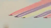 Armada Perang Tiongkok Latihan Sambut HUT Ke-70 Kemerdakaan