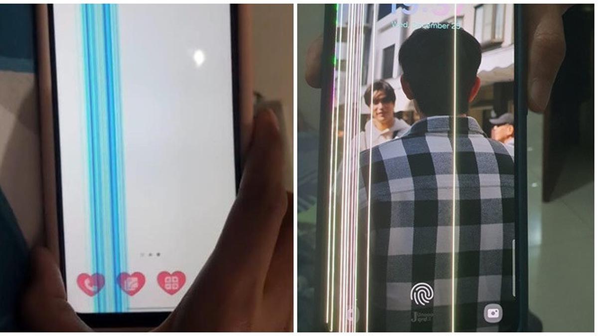 6 Potret Apes Layar HP Bergaris Ini Bikin Elus Dada, Tampilan Tak Terlihat Jelas