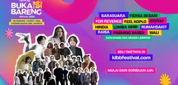 Tiket Presale KLBB 2026 hampir soldout, segera amankan tiketmu./copyright istimewa