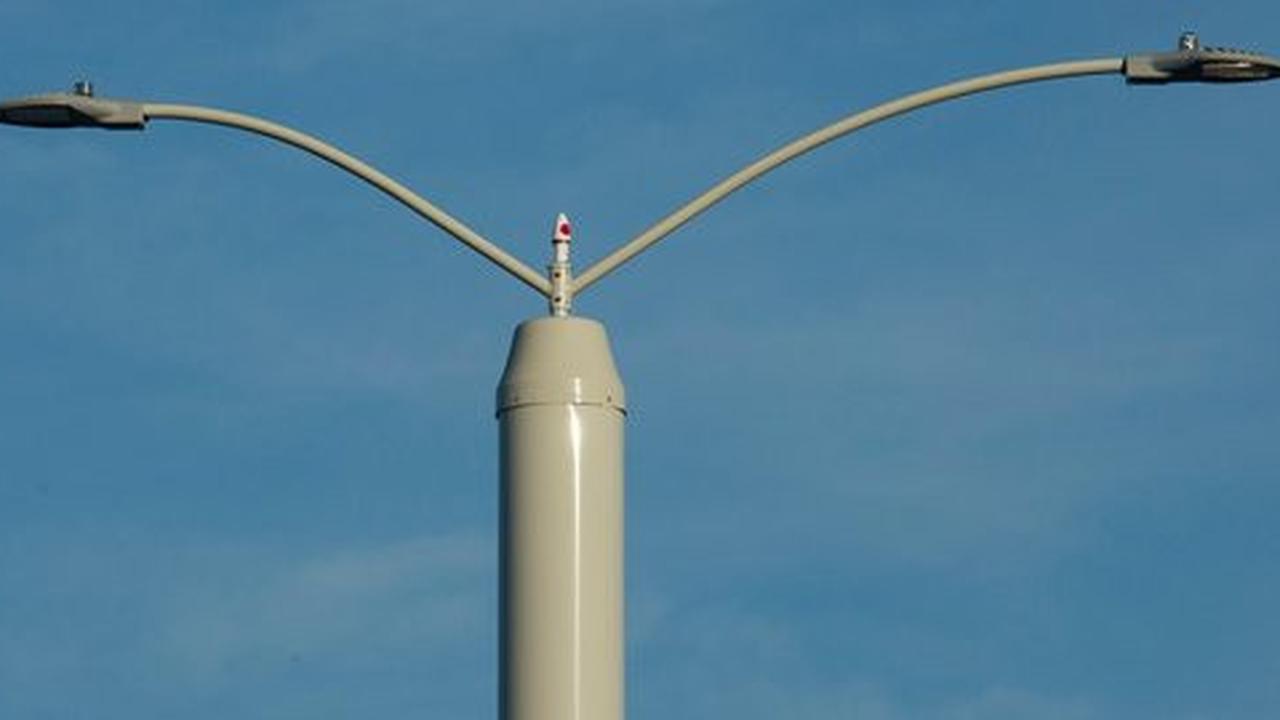 100 lampu jalan di kota ini punya teknologi 4G LTE