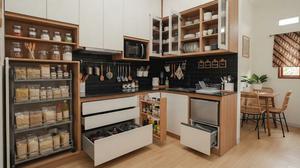 8 Tempat Penyimpanan Dapur Minimalis Modern, Cocok untuk Rumah Tipe Kecil