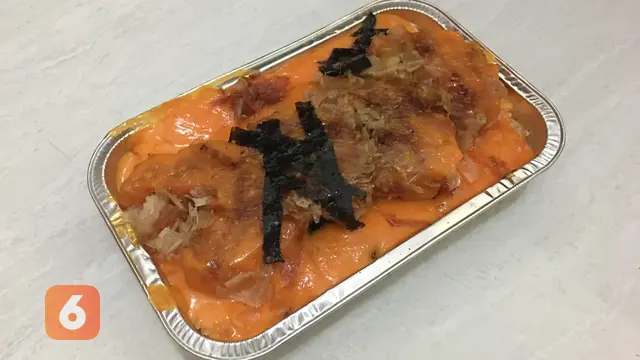 Mencicipi Kreasi Nasi Mentai Udang Bertabur Nori dan Cakalang Serut