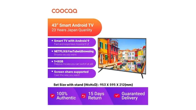 Coocaa Smart TV 43S3G