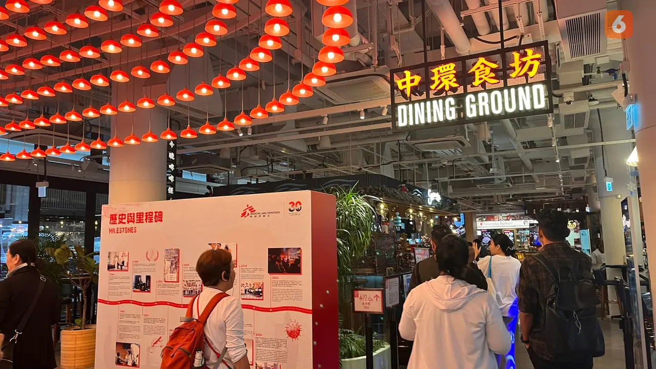 Central Market di Hong Kong yang telah direnovasi, dulunya masih pasar tradisional di abad ke-18. (Dok: Liputan6.com/dyah Pamela)