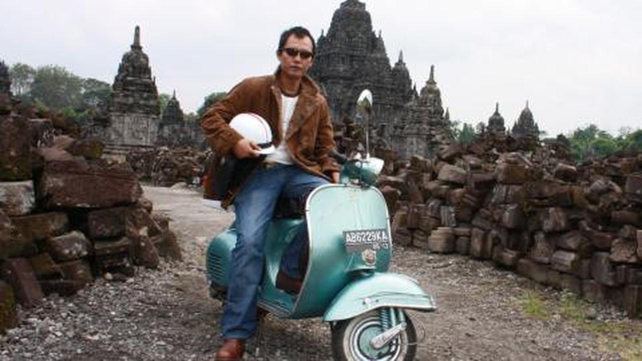 Mulai perjalanan ke Italia, Andy tiba di Bandung
