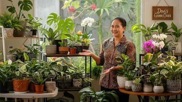 Bisnis Tanaman Hias atau Berkebun Organik/Gemini AI