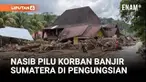 Di Padang, para warga korban banjir dan longsor bertahan di pengungsian sambil menunggu akses dibuka. Anak-anak mengalami trauma, kehilangan rumah, dan dugaan pembalakan liar mewarnai perjuangan warga menghadapi pemulihan yang panjang.