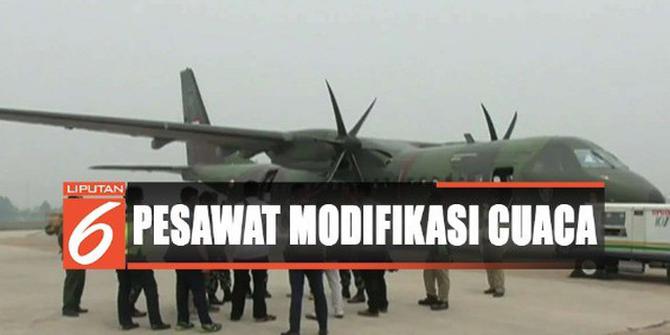 Pesawat TNI AU Siap Bantu Modifikasi Cuaca di Palangka Raya