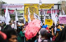 Demo Buruh Tuntut UMP 2026 Naik Hingga 10 Persen, Menaker Beri Tanggapan Begini