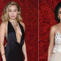 Miley Cyrus sepertinya marah atas komentar Stefano Gabbana yang mengatakan bahwa Selena Gomez adalah wanita yang jelek. (iHeartRadio)