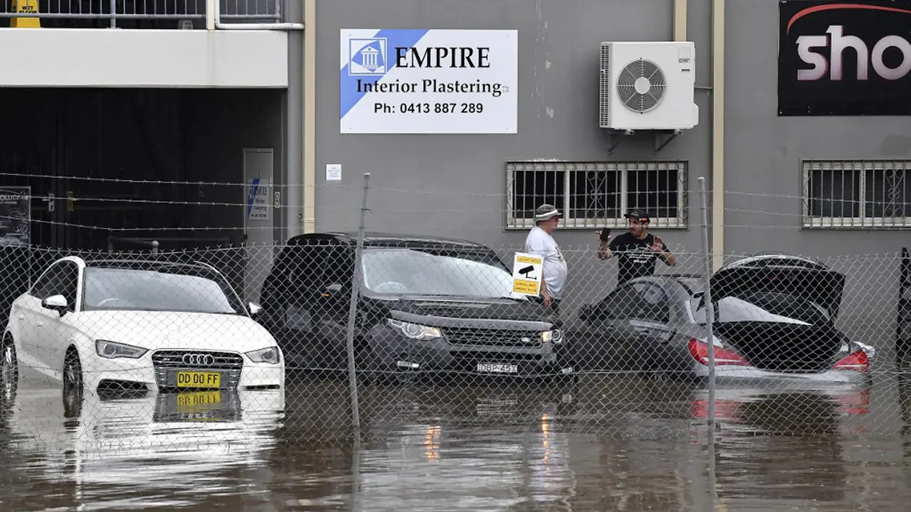 FOTO: Sydney Terendam Banjir Akibat Hujan Deras