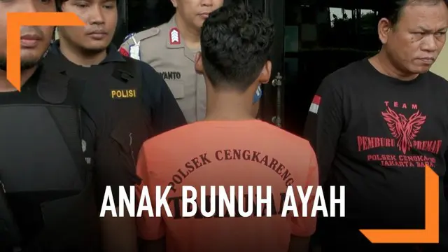 VIDEO: Terpengaruh Narkoba, Anak Bunuh Ayah Kandung