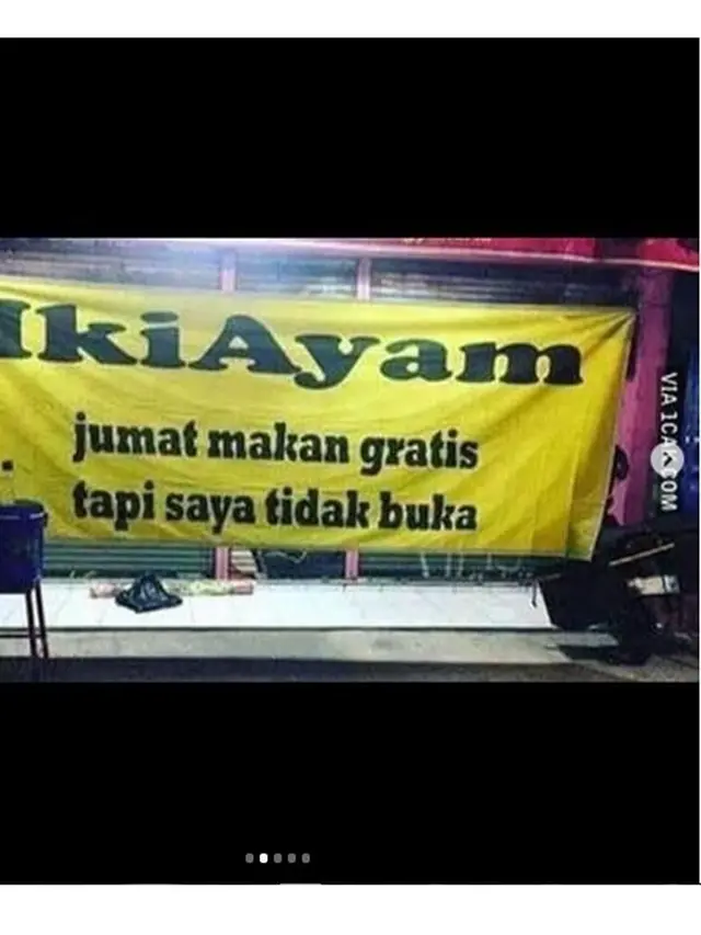 Nama Warung Nyeleneh Ini Bikin Ketawa Geli