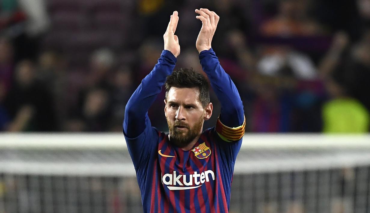 1. Lionel Messi - Barcelona : 686 Voting. (AFP/Lluis Gene)