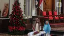 Mereka menampilkan sebuah opera ringan tentang peristiwa kelahiran Yesus Kristus. (Liputan6.com/Angga Yuniar)