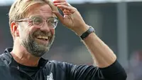 Jurgen Klopp puas dengan performa para pemain Liverpool setelah menundukkan Hertha Berlin (29/7/2017). (doc. Liverpool FC)