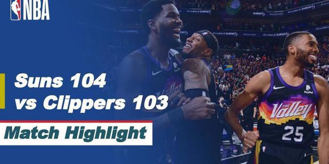 VIDEO: Seru Nih! Highlights Game 2 Final Wilayah Barat NBA, Phoenix Suns Vs LA Clippers