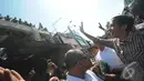 Capres Joko Widodo berkunjung ke Malioboro dan Pasar Beringharjo di Yogayakrta, Senin (2/6/2014) (Liputan6.com/Herman Zakharia).