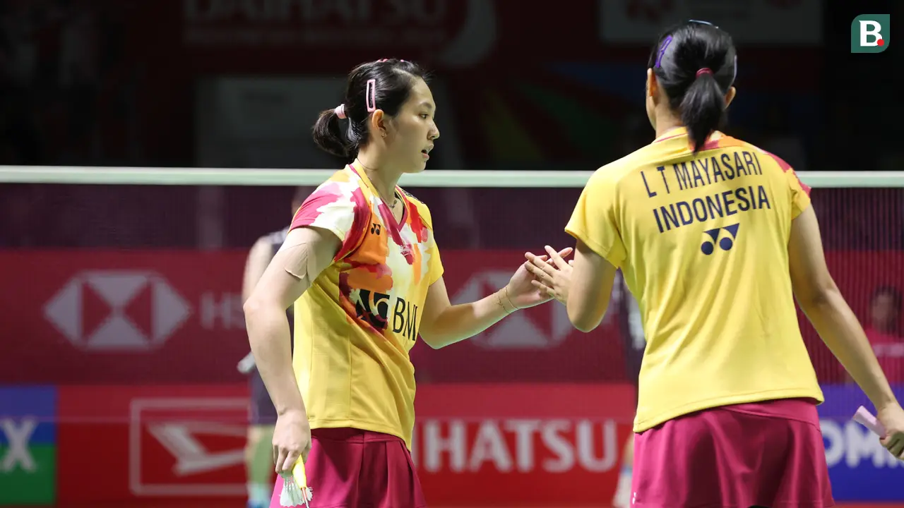 Ganda putri Indonesia Lanny Tria Mayasari/Ribka Sugiarto Indonesia Masters 2024