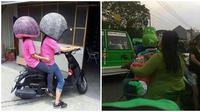 Helm nyeleneh (Sumber: Twitter/meratcunkan)