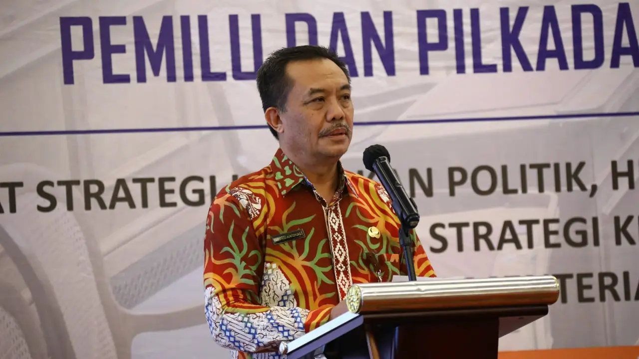 Kepala Badan Strategi Kebijakan Dalam Negeri (BSKDN) Yusharto Huntoyungo. (Istimewa)
