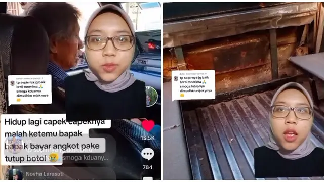 Viral Penumpang Bayar Angkot Pakai Tutup Botol Bikin Pilu, Sikap Sopir Tuai Pujian
